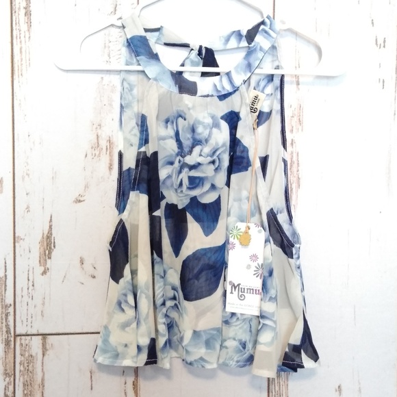 Show Me Your Mumu Tie Blouse - Picture 6 of 8